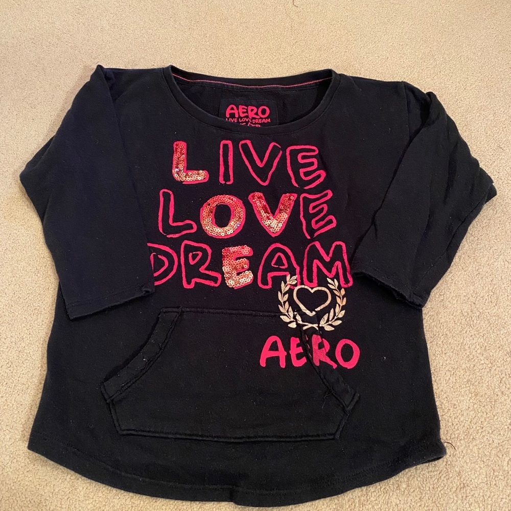 Aeropostale Youth Girls Long Sleeve